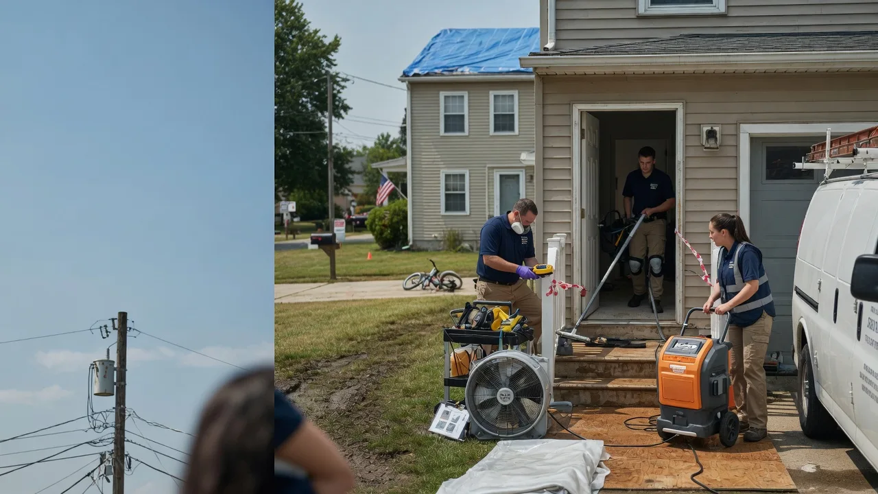 Water Damage Repair in Prospect, OH near me